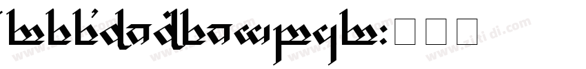 FreeMonoTengwar字体转换