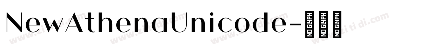 NewAthenaUnicode字体转换