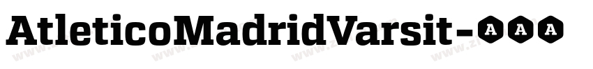 AtleticoMadridVarsit字体转换