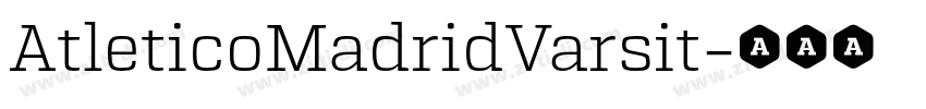 AtleticoMadridVarsit字体转换