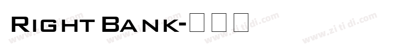 RightBank字体转换