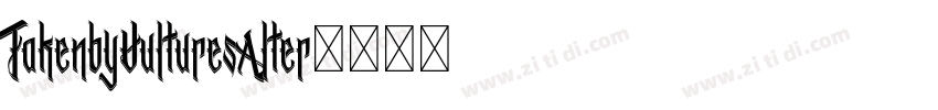 TakenbyVulturesAlter字体转换