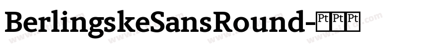 BerlingskeSansRound字体转换