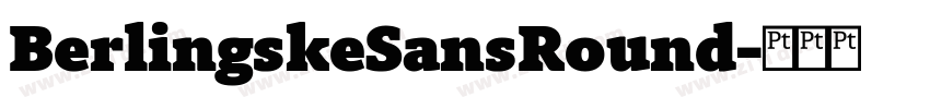 BerlingskeSansRound字体转换