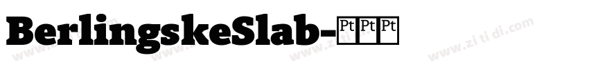 BerlingskeSlab字体转换