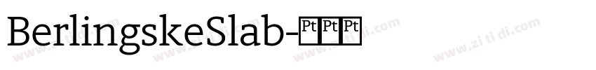 BerlingskeSlab字体转换