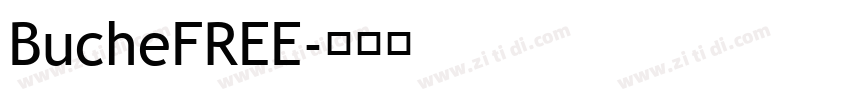 BucheFREE字体转换