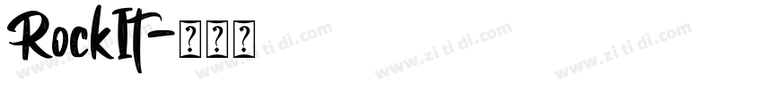RockIt字体转换