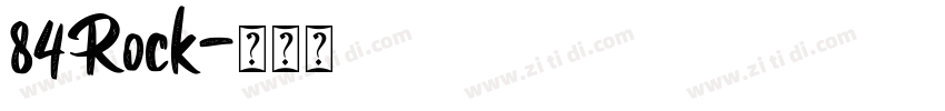 84Rock字体转换