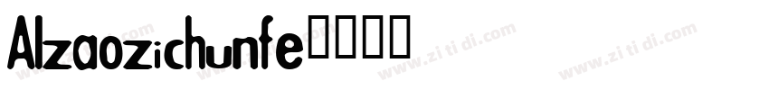 AIzaozichunfe字体转换