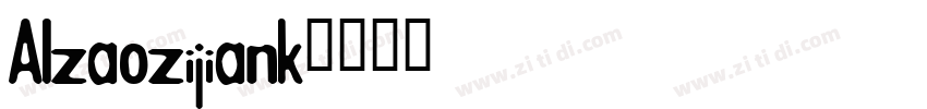 AIzaozijiank字体转换