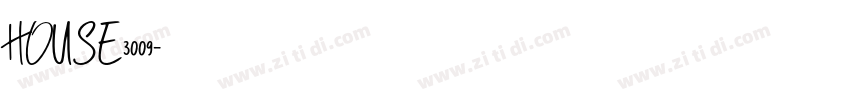 HOUSE3009字体转换