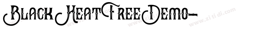 BlackHeatFreeDemo字体转换