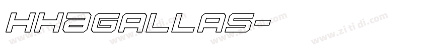 HHAgallas字体转换
