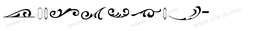 Bondrians字体转换