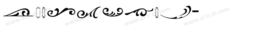 Bondrians字体转换