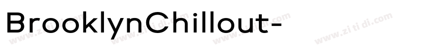 BrooklynChillout字体转换