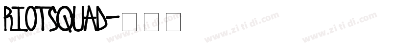 riotsquad字体转换