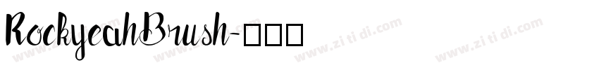 RockyeahBrush字体转换