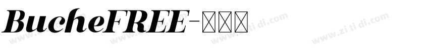 BucheFREE字体转换