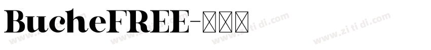 BucheFREE字体转换
