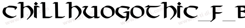 ChillHuoGothic_F_Bo字体转换