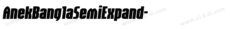 AnekBanglaSemiExpand字体转换