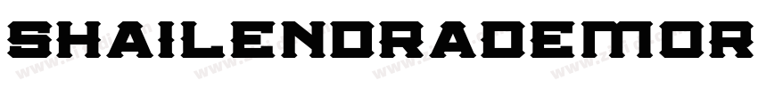 ShailendraDemoRegula字体转换