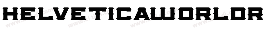 helveticaWorldRegula字体转换
