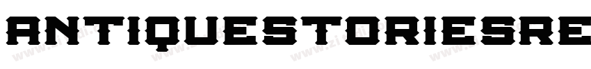 ANTIQUESTORIESRegula字体转换