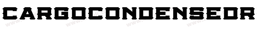 CargoCondensedRegula字体转换