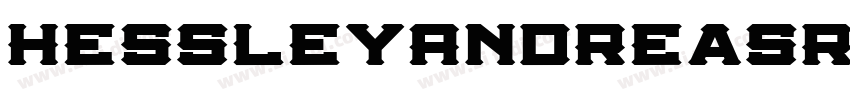HessleyAndreasRegula字体转换