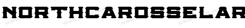 NorthCarosselaRegula字体转换