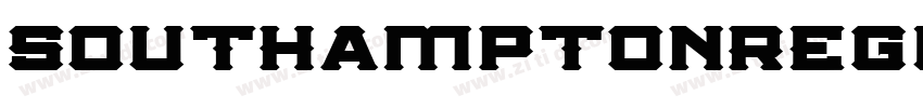 SouthamptonRegula字体转换