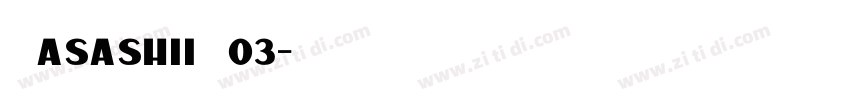 YasashiiW03字体转换