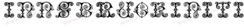 InnsbruckInitials字体转换