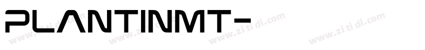PlantinMT字体转换
