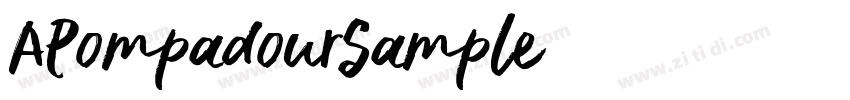 APompadourSample字体转换