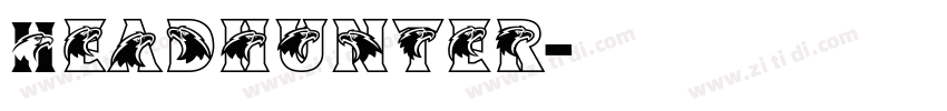 Headhunter字体转换