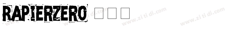 RapierZero字体转换