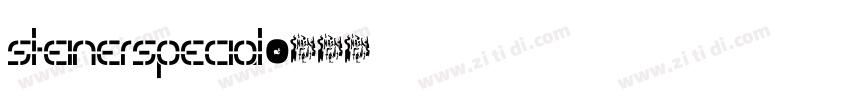 SteinerSpecial字体转换