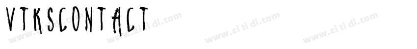 VTKSCONTACT字体转换