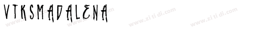 VtksMadalena字体转换