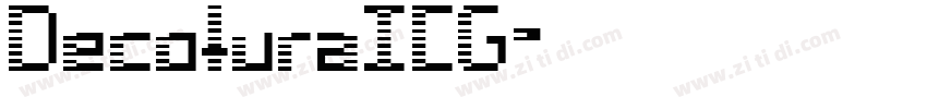 DecoturaICG字体转换