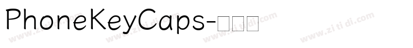PhoneKeyCaps字体转换