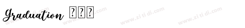 Graduation字体转换