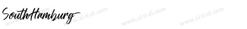 SouthHamburg字体转换