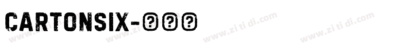 CartonSix字体转换