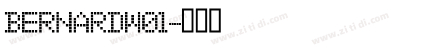 BernardW01字体转换