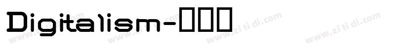 Digitalism字体转换